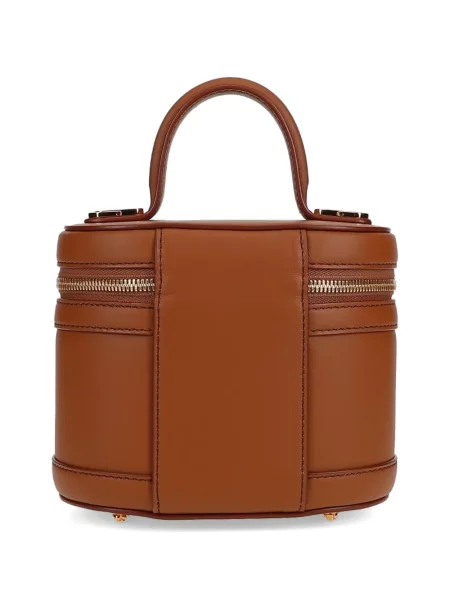 Geantă shopper Tyler Ellis din piele maro