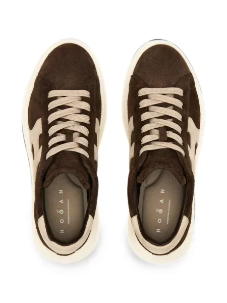 Sneakerși Hogan maro