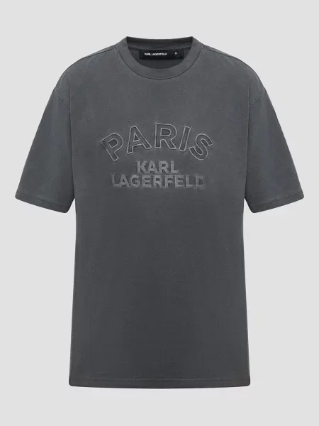 Футболка Karl Lagerfeld серая