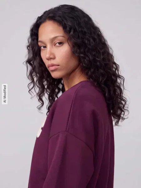 Bluza o luźnym kroju z mieszanki bawełny model SWEAT' Only