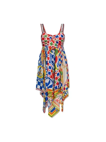 Sukienka Dolce And Gabbana z nadrukiem