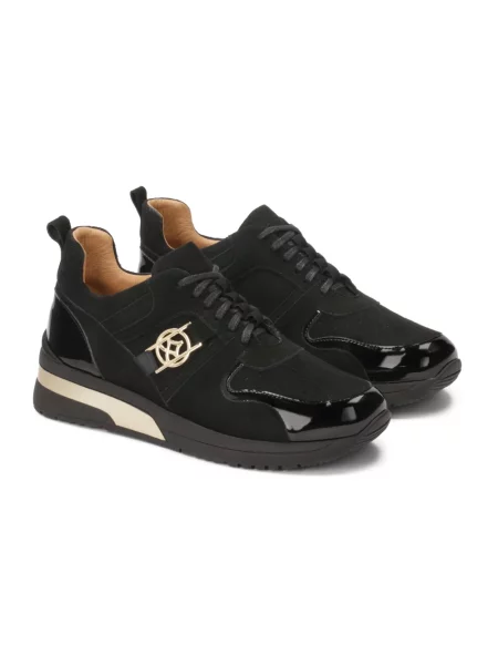 Sneakersy Kazar zamszowe czarne