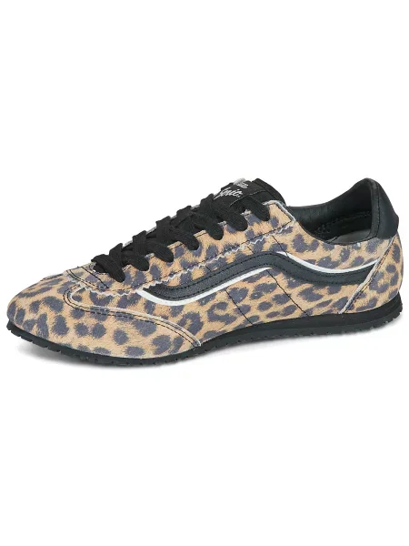 Semišové tenisky Vans hnedá