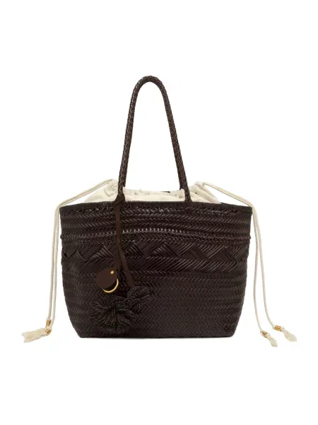 Shopperka Gianni Chiarini skórzana brązowa