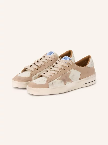 Sneakersy Golden Goose Stardan beżowe