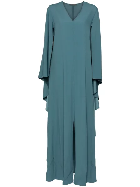 Rochie Alberta Ferretti din crep albastru