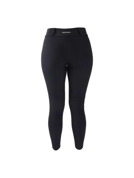 Legginsy jeździeckie z gripem na kolanach dla kobiet Kentucky Horsewear Classic niebieskie