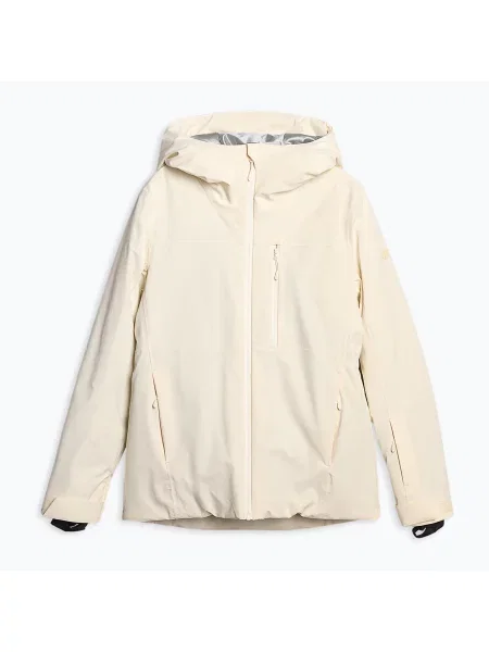 Geacă de schi pentru femei 4F broken white alb