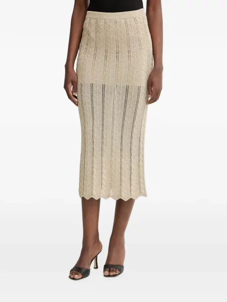 Fustă midi Twinset tricotate