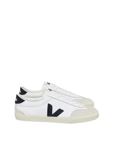Sneakersy Veja Volley płócienne białe