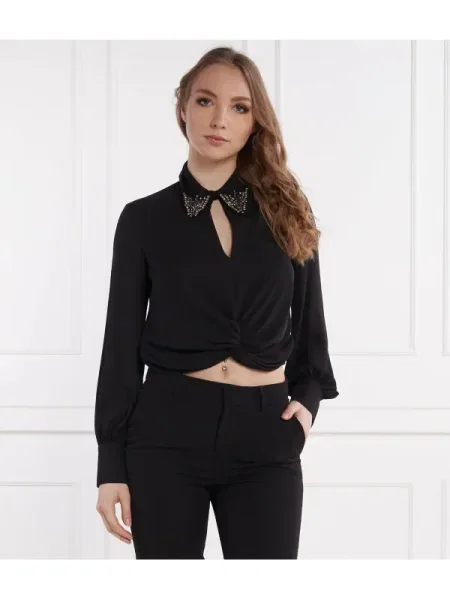 Liu Jo Cămașă | Cropped Fit negru