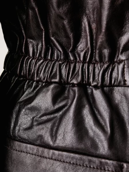 Кожаная куртка Weekend Max Mara