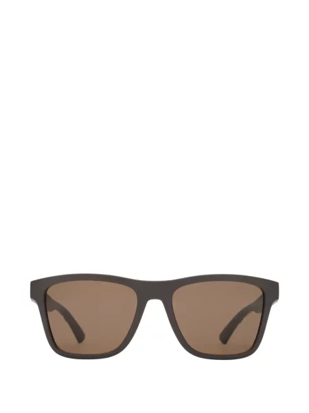 Ochelari de soare Burberry în carouri maro