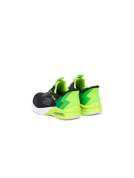 SKECHERS Superge Microspec Max zelena / neonsko zelena črna