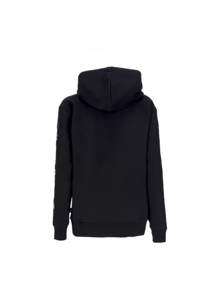 Bluza z kapturem Vans z nadrukiem czarna