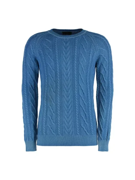 Sweter Moorer niebieski
