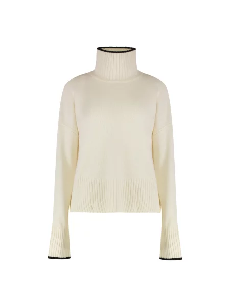 Golf golf Pinko żakardowy biały