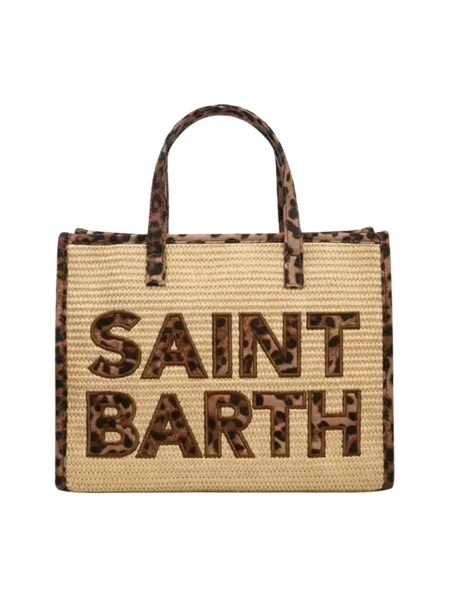 Shopperka Saint Barth żółta