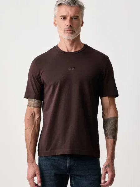 BOSS Orange tricou pentru bărbați cu TChup portocaliu