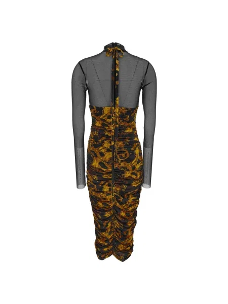 Sukienka jeansowa Versace Jeans Couture czarna