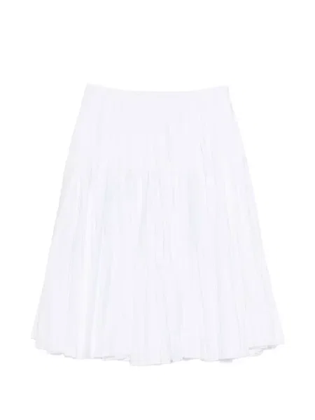 Fustă midi N°21 alb