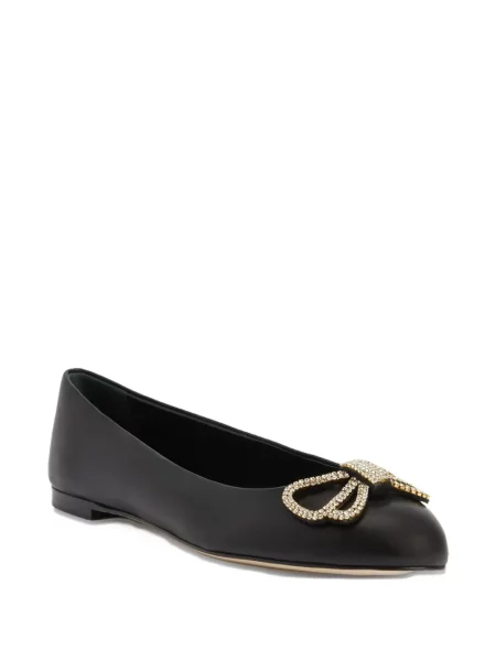 Balerini Giuseppe Zanotti fără toc negru