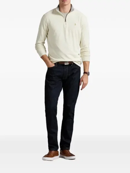 Fleece polo Polo Ralph Lauren κόκκινο
