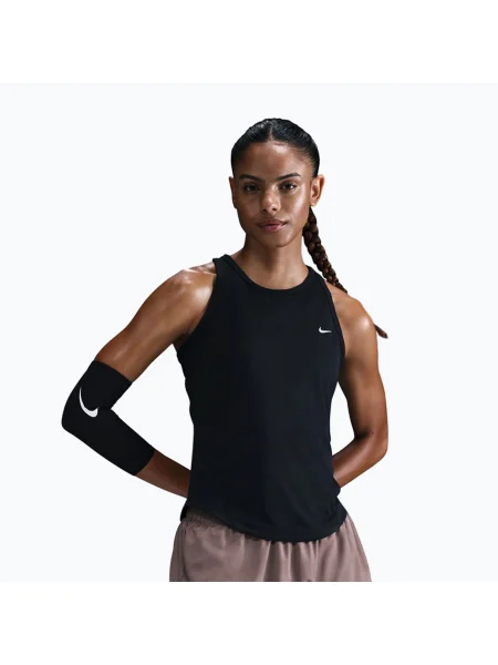 Tricou de alergare pentru femei Nike Tempo Dri-Fit Tank Top black negru