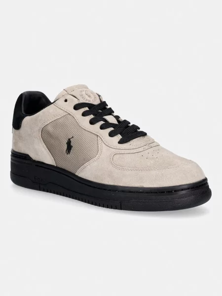 Polo Ralph Lauren Masters Crt sneakers pentru bărbați din piele bej