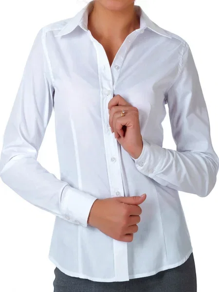 Сорочка LadyLike текстиль білий