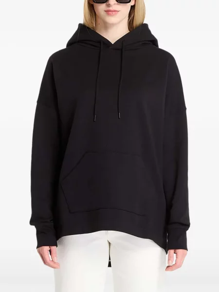 Hanorac cu glugă Allsaints cu imagine negru