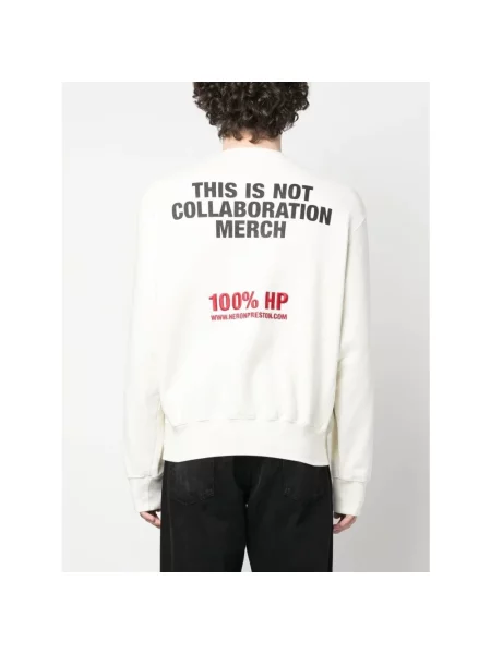 Bluza z kapturem Heron Preston z kapturem biała