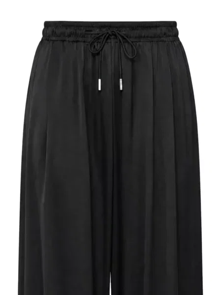 Pantaloni palazzo Danamé cu cordon negru