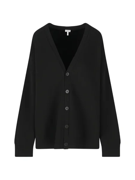 Cardigan Loewe tricotate negru