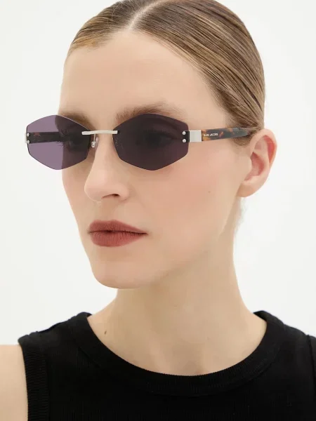 Солнцезащитные очки Marc Jacobs серебряные