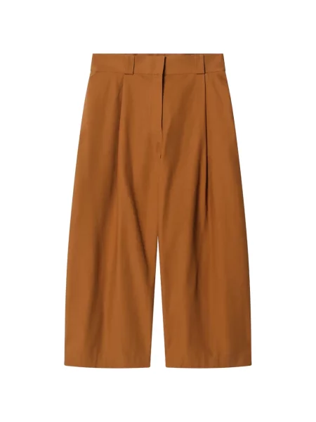 Cu centură pantaloni Balenciaga maro