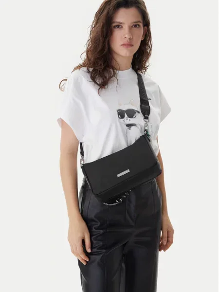 Torebka KARL LAGERFELD czarna