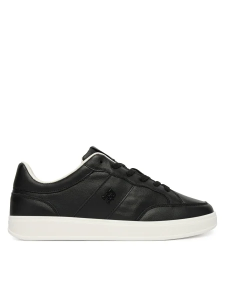 Tommy Hilfiger Sneakersy Th Heritage Court Sneaker Ltr čierna