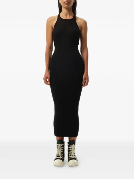 Fustă Rick Owens tricotate negru
