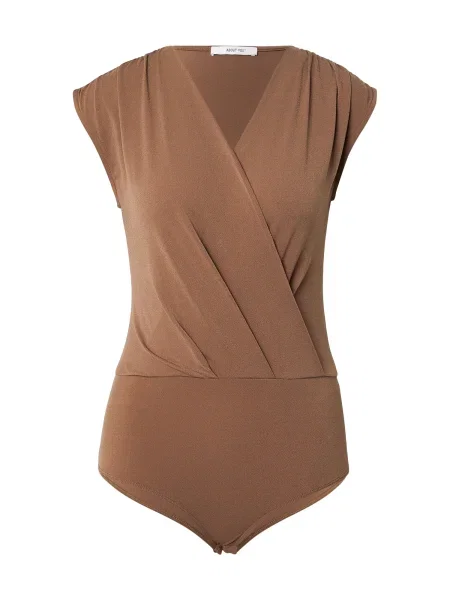 ABOUT YOU Bluză body Stina caramel maro