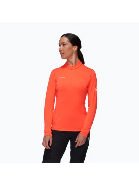 Trekingová mikina Mammut Aenergy ML Half Pull peach oranžová
