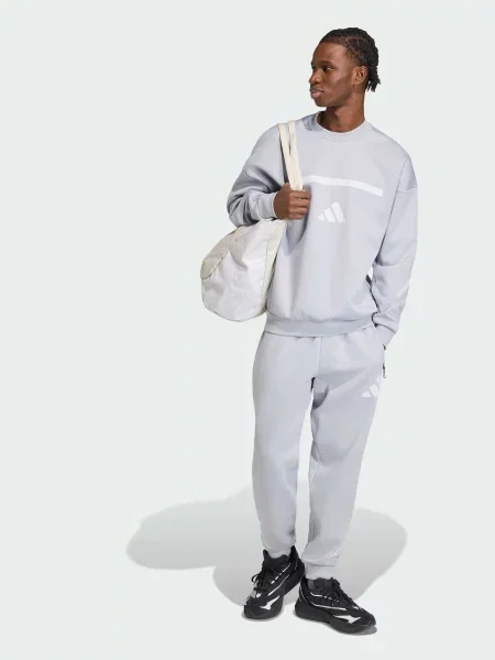 Свитшот Adidas серый