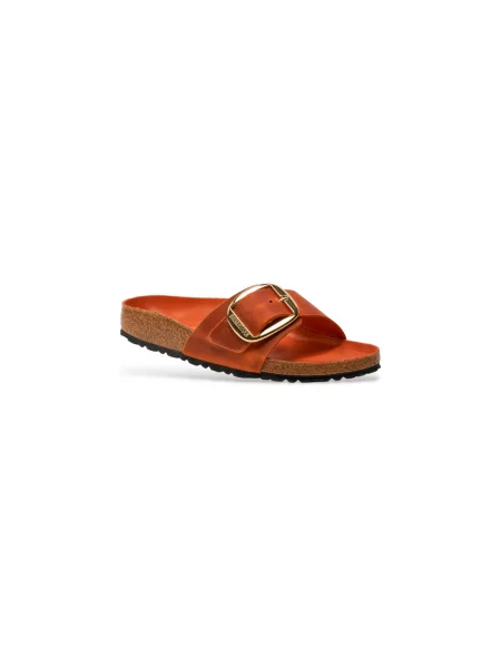Pantofi Birkenstock cu cataramă portocaliu