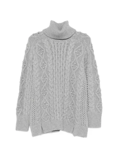 Pulover cu guler înalt heláncă Loulou De Saison gri