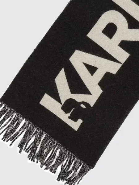 Fular Karl Lagerfeld negru