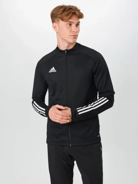 ADIDAS SPORTSWEAR Športová mikina so Condivo čierna / biela