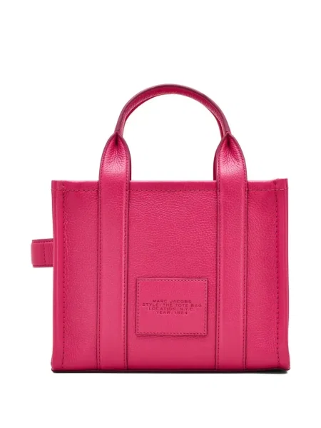 Geanta de piele Marc Jacobs din piele roz
