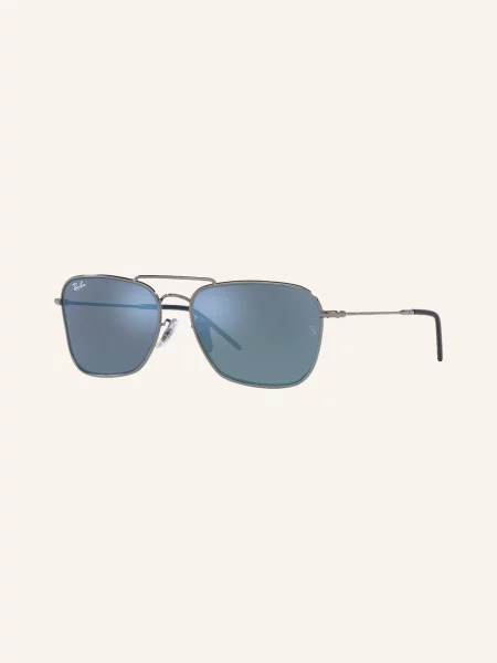 Ray-Ban Sluneční Brýle Caravan Reverse šedá/ tmavě zrcadlová šedá