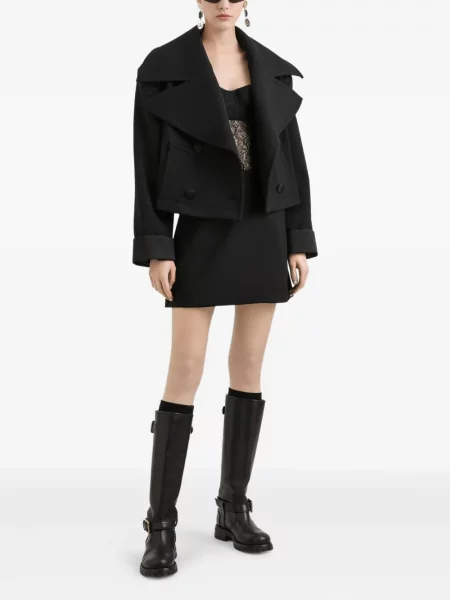 Fusta mini Dolce & Gabbana negru