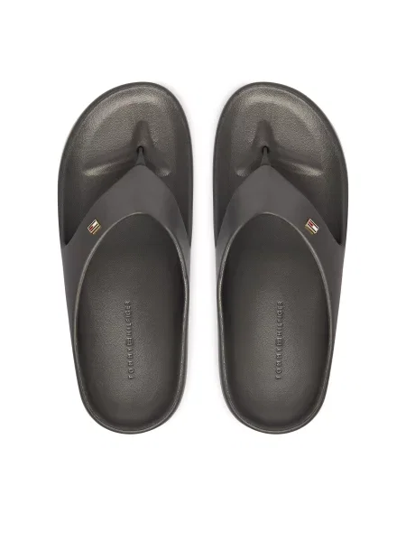 Žabky Tommy Hilfiger sivá